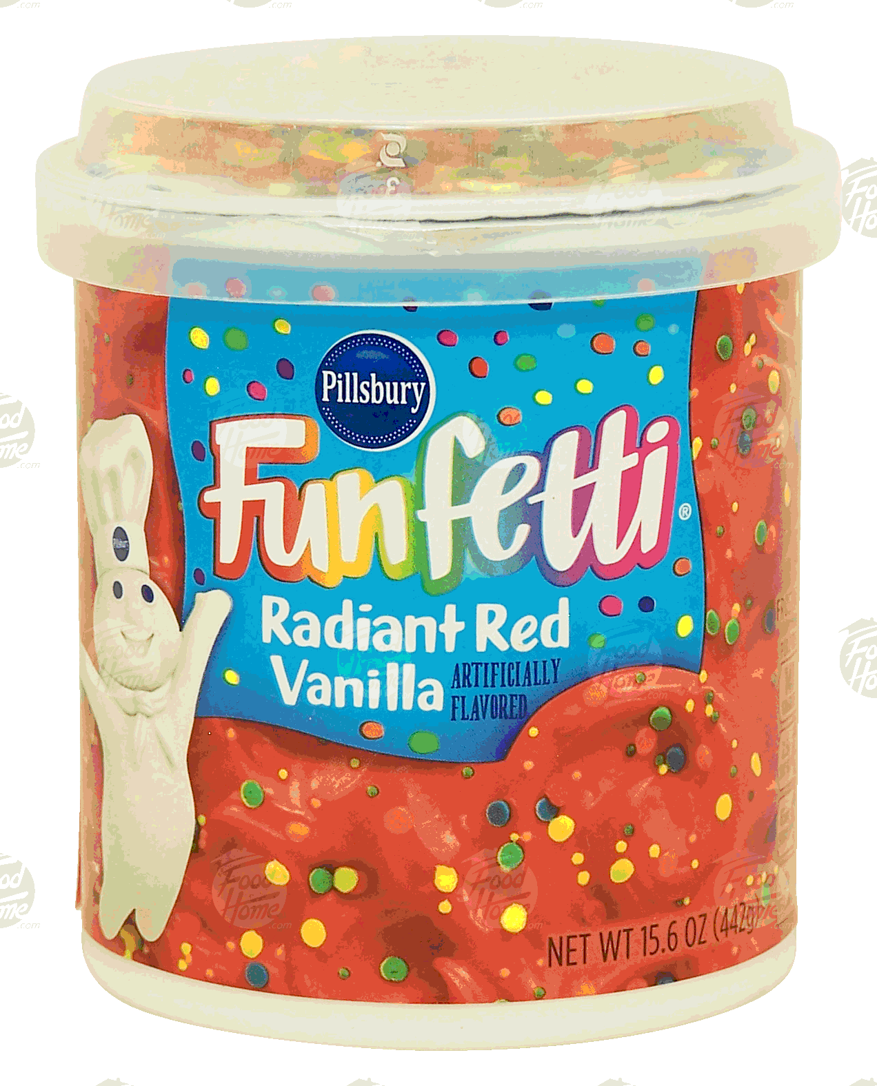 Pillsbury Funfetti rediant red vanilla frosting Full-Size Picture